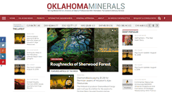 Desktop Screenshot of oklahomaminerals.com